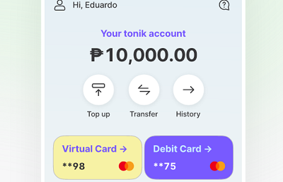 Tonik launches as the first Neobank in The Philippines