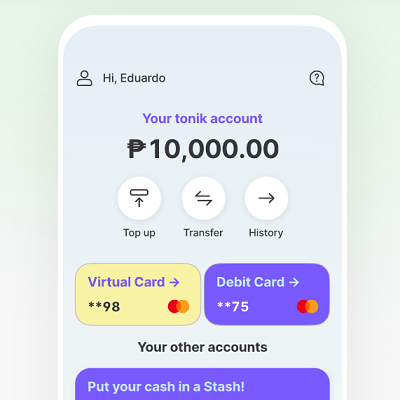 Tonik launches as the first Neobank in The Philippines
