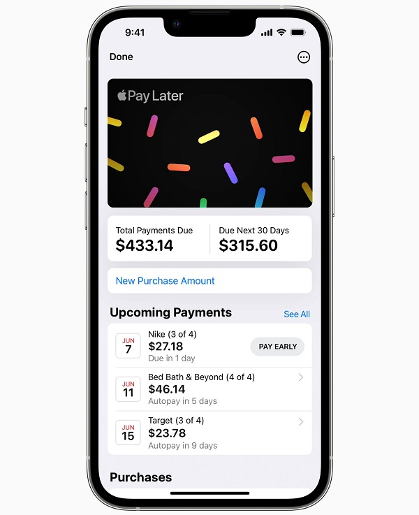 Apple launches new Apple Pay Later function