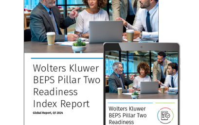 Wolters Kluwer reports significant uptake in adoption of BEPS Pillar Two initiative among multinational corporations