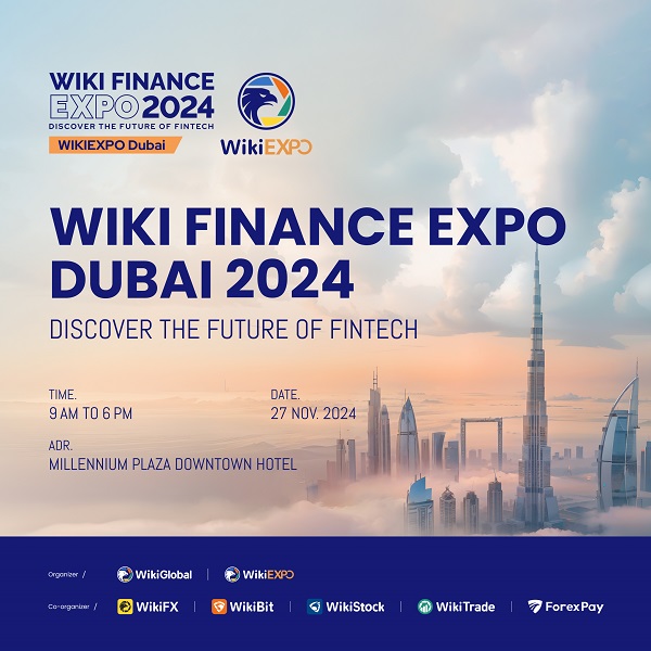 The Wiki Finance Expo Dubai 2024 will be held on November 27, 2024