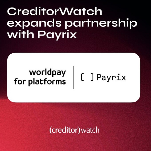 CreditorWatch expands Payrix partnership for more secure payment processing for Australian businesses