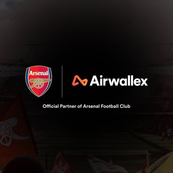 Global fintech Airwallex announces multi-year global partnership with Arsenal FC