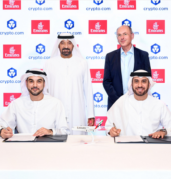 Emirates partners with Crypto.com to explore crypto payments integration